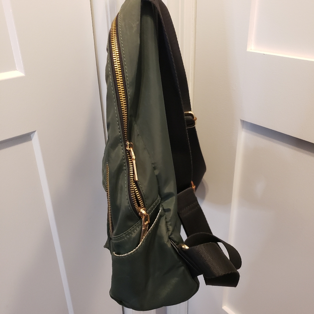 Sol and Selene Nylon Backpack Dark Green - Picture 12 of 15